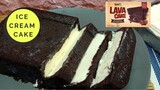 3 INGREDIENTS ICE CREAM CAKE RECIPE // LAVA CAKE ICE CREAM CAKE