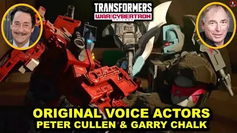 Optimus Prime VS Optimus Primal With Original Voice Actors - Transformers War For Cybertron Kingdom