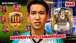 Akhirnya Sampai di Rank FC Champions! Squad No Evo & Dapat Icon TOTS?! #60 | FC Mobile Road To Glory