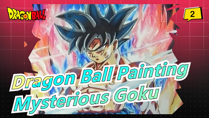 [Dragon Ball Copy Painting] The Meeting of Strength! The Mysterious Goku!_2