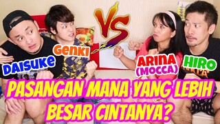 ARINA(MOCCA) & HIROAKI KATO vs GENKI & DAISUKE!!