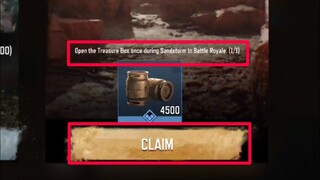 Call Of Duty Mobile Use The Treasure Box once during Sandstorm in Battle Royale