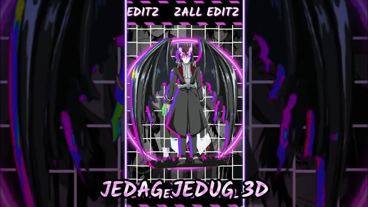 PRESET ALIGHT MOTION 3D 😈😎|| DIABLO 🔥 DJ DANZA KUDURO🎶|| JEDAG JEDUG VIRAL TIKTOK || ANIME