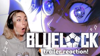 NEW SPORTS ANIME LET'S GO!! | Blue Lock TRAILER Reaction