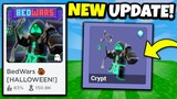 *NEW* CRYPT KIT!! (halloween update) | ROBLOX Bedwars