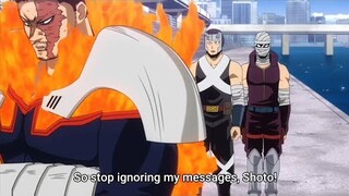 Shoto ignoring Endeavor's messages 😂😂😂