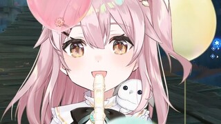 【Eternal Hina Taffy】 memamerkan gerakan baru dari model baru! 😍Sangat lucu! (seruling, balon, cangki