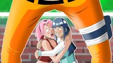 Sakura dan Hinata lebih memilih Naruto atau Sasuke? / parodi naruto
