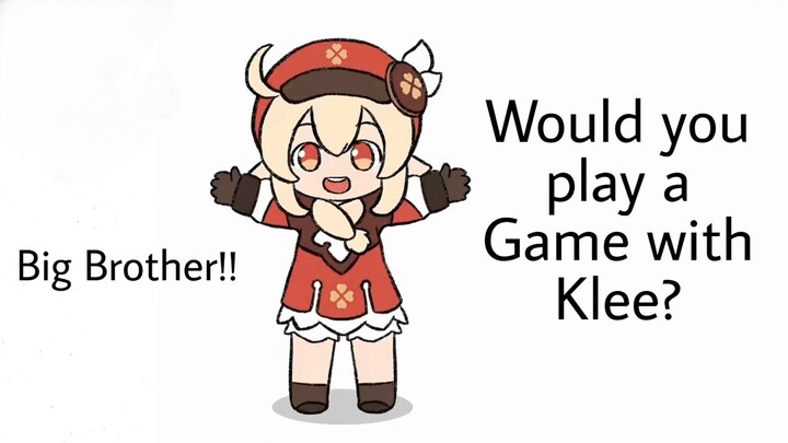 Let's play a Game with Klee!! (Animation)