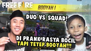 DUO VS SQUAD BARENG RASYA BOCIL GG!!! GUA TER-CARRY FIX!