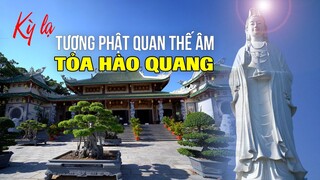 Chuyện lạ 2 bức tranh Phật Quan Thế Âm Bồ Tát tỏa hào quang tại Chùa Linh Ứng Đà Nẵng