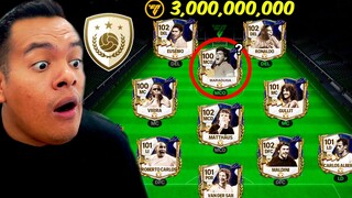 Creamos & Usamos el MEJOR EQUIPO FULL ICONOS TOTY *Mejor Equipo de Leyendas* en FC Mobile