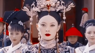 What did the concubines' double tassels depend on?