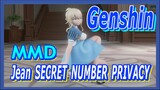 [Genshin, MMD]Jean, SECRET NUMBER PRIVACY