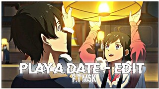 Wang ling X Sun Rong~|| Play a Date ||~ Anime Edit