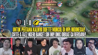 ODETTE MUNCUL PENGHANCUR ONIC ESPORTS!! REAKSI STREAMER ALTER EGO 1-0 ONIC ESPORTS MPL ID S13!!