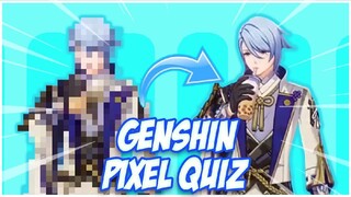 Guess Genshin Impact Character by Their Pixel | 3 Level