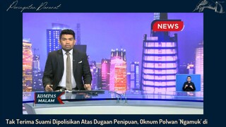 Tak Terima Suami Dipolisikan karena Penipuan Polwan ini marah