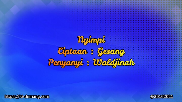 Ngimpi   Waldjinah