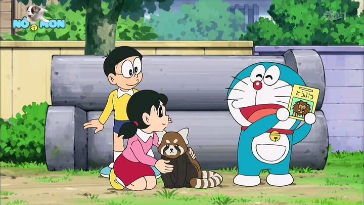Doraemon S12 - Công viên động vật hoang dã nguy hiểm ở ngọn núi phía sau trường