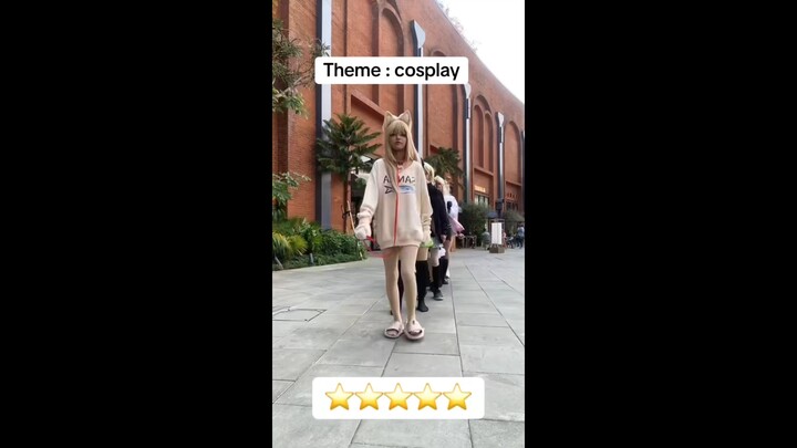 Cosplay fashion show #DTI #cosplay #roblox