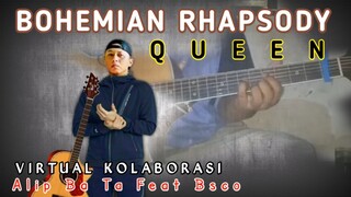 LAGU LEGEND !! BOHEMIAN RHAPSODY - QUEEN | ALIP BA TA FEAT BSCO | ACOUSTIC COVER | COLLABORATION