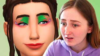 My *real* reaction to the terrible new makeup in The Sims 4...