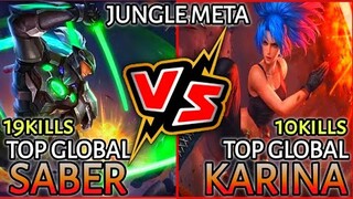 JUNGLE META 2020 | SABER JUNGLE GAMEPLAY | B o d a k - Mobile Legends Bang Bang