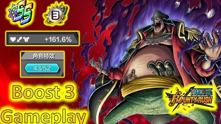 Boost 3 (43/52) Blackbeard -- Tankiest BB ใน OPBR เล่นเกมโดย Dr Takayama God One Piece Bounty Rush
