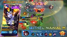 Irithel MANIAC !!! 18/1/8 KDA MVP | The Best Gameplay Irithel, Best Build and Emblem Irithel