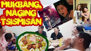 MUKBANG SANA KAMI NG KABSA PERO NAUWI SA TSIMISAN KINA AJ RAVAL AT FRANCIELLE CRUZ #MukbangTeam