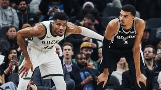 The Greek Freak and Wemby matchup was a MOVIE