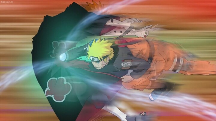 Naruto killed Pain with the Rasengan, Nagato revived everyone who died in his attack and died Dub