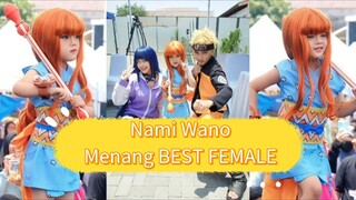 Nami Wano dapat BEST FEMALE 🥰❤ #JPOPENT #bestofbest