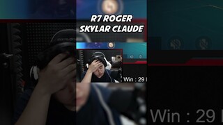 R7 ROGER WR 88% KETEMU PENJOKI ?! SKYLAR CLAUDE AUTO GENDONG !!