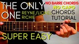 REYNE/Lionel Richie - THE ONLY ONE Chords (EASY GUITAR TUTORIAL) for Acoustic Cover