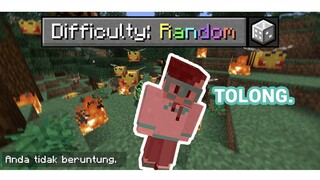 Coba Tamatin Minecraft Difficulty Acak.. (tidak beruntung)