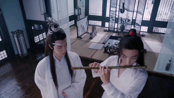 Wang Yibo dan Lan Wangji memotong istrinya bermain musik untuk menyenangkan kakak laki-lakinya!