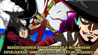 EPIC! AKHIRNYA MIHAWK GUNAKAN ADVANCE HAKI RAJA! KEKUATANNYA SETARA DGN SHANKS ONE PIECE 1080+ Teori