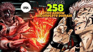 "FUGA" - FIRE ARROW + INCOMPLETE DOMAIN!! Jujutsu Kaisen Chapter 258 Tagalog Full Chapter Review