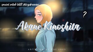 [Speed Paint] Akane Hijab Version • Special Collaboration with @linydreamer • Saydin Art