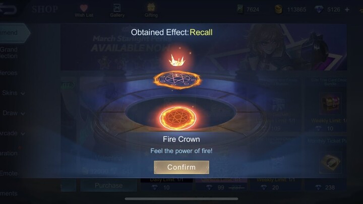 NEW! GET AN EPIC RECALL? NEW EVENT MOBILE LEGENDS