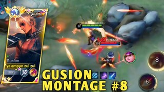 GUSION MONTAGE 8 | MOBILE LEGENDS BANG BANG