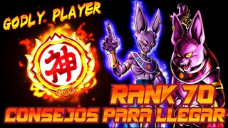 CONSIGUE LLEGAR A LA LIGA DE LOS DIOSES!! CONSEJOS DRAGON BALL LEGENDS