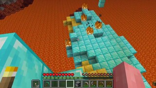 Khi địa ngục trong Minecraft chỉ toàn là những khối kim cương! Làm thế nào để tồn tại!