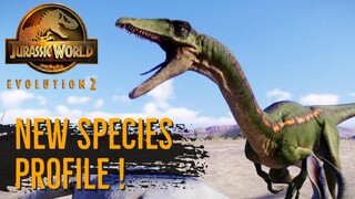 Finally a TRIASSIC DINOSAUR! - Coelophysis in Jurassic World Evolution 2