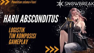 Haru Build, Gameplay, Logistik terbaik ? - Snowbreak Containment Zone