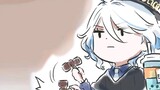 【心脏弱真君】芙芙：对于只给我小杯奶茶，申鹤有什么想说的吗？绫人：好耶！夜兰：喝吐了…