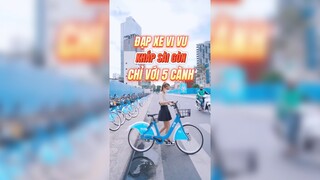 Đạp xe vi vu chỉ với 5 cành