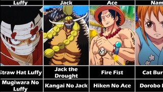 One Piece Characters Epithets (Worldwide Nicknames)